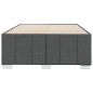 vidaXL Bettgestell Dunkelgrau 120x200 cm Stoff vidaXL Bettgestell Dunkelgrau 120x200 cm Stoff