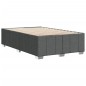 vidaXL Bettgestell Dunkelgrau 120x200 cm Stoff vidaXL Bettgestell Dunkelgrau 120x200 cm Stoff