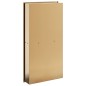 vidaXL Duschnische Golden Gebürstet 32x62x9 cm Edelstahl vidaXL Duschnische Golden Gebürstet 32x62x9 cm Edelstahl
