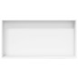 vidaXL Duschnische Mattweiß 62x32x9 cm Edelstahl vidaXL Duschnische Mattweiß 62x32x9 cm Edelstahl