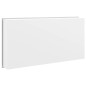 vidaXL Duschnische Mattweiß 62x32x9 cm Edelstahl vidaXL Duschnische Mattweiß 62x32x9 cm Edelstahl