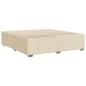 vidaXL Bettgestell ohne Matratze Creme 180x200 cm Stoff vidaXL Bettgestell ohne Matratze Creme 180x200 cm Stoff