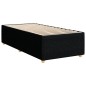 vidaXL Bettgestell ohne Matratze Schwarz 100x200 cm Stoff vidaXL Bettgestell ohne Matratze Schwarz 100x200 cm Stoff