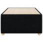 vidaXL Bettgestell ohne Matratze Schwarz 100x200 cm Stoff vidaXL Bettgestell ohne Matratze Schwarz 100x200 cm Stoff