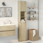 vidaXL Badezimmerschrank Sonoma-Eiche 32x25,5x190 cm Holzwerkstoff vidaXL Badezimmerschrank Sonoma-Eiche 32x25,5x190 cm Holzwerkstoff