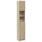 vidaXL Badezimmerschrank Sonoma-Eiche 32x25,5x190 cm Holzwerkstoff vidaXL Badezimmerschrank Sonoma-Eiche 32x25,5x190 cm Holzwerkstoff
