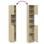 vidaXL Badezimmerschrank Sonoma-Eiche 32x25,5x190 cm Holzwerkstoff vidaXL Badezimmerschrank Sonoma-Eiche 32x25,5x190 cm Holzwerkstoff