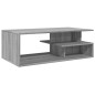 vidaXL Couchtisch Grau Sonoma 102x55x35 cm Holzwerkstoff vidaXL Couchtisch Grau Sonoma 102x55x35 cm Holzwerkstoff