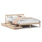 vidaXL Massivholzbett ohne Matratze 120x200 cm Kiefernholz vidaXL Massivholzbett ohne Matratze 120x200 cm Kiefernholz