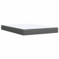 vidaXL Boxspringbett mit Matratze Dunkelgrau 160x200 cm Stoff vidaXL Boxspringbett mit Matratze Dunkelgrau 160x200 cm Stoff