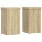 vidaXL Pflanzenständer 2 Stk. Sonoma-Eiche 10x10x18 cm Holzwerkstoff vidaXL Pflanzenständer 2 Stk. Sonoma-Eiche 10x10x18 cm Holzwerkstoff