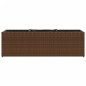 vidaXL Hochbeet mit 3 Fächern Braun 105x30x32 cm Poly Rattan vidaXL Hochbeet mit 3 Fächern Braun 105x30x32 cm Poly Rattan