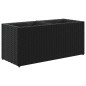 vidaXL Hochbeet mit 2 Fächern Schwarz 72x30x32 cm Poly Rattan vidaXL Hochbeet mit 2 Fächern Schwarz 72x30x32 cm Poly Rattan