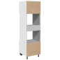vidaXL Mikrowellenumbauschrank Sonoma-Eiche 60x57x207 cm Holzwerkstoff vidaXL Mikrowellenumbauschrank Sonoma-Eiche 60x57x207 cm Holzwerkstoff