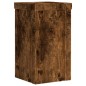 vidaXL Pflanzenständer 2 Stk. Räuchereiche 10x10x18 cm Holzwerkstoff vidaXL Pflanzenständer 2 Stk. Räuchereiche 10x10x18 cm Holzwerkstoff