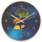 vidaXL Wanduhr Golden und Blau Ø29,5 cm Polystyren und Glas vidaXL Wanduhr Golden und Blau Ø29,5 cm Polystyren und Glas