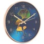 vidaXL Wanduhr Golden und Blau Ø29,5 cm Polystyren und Glas vidaXL Wanduhr Golden und Blau Ø29,5 cm Polystyren und Glas