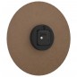vidaXL Wanduhr Gelb und Schwarz Ø30 cm Holzwerkstoff vidaXL Wanduhr Gelb und Schwarz Ø30 cm Holzwerkstoff