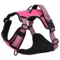 vidaXL Hundegeschirr Reflektierend Verstellbar Rosa S vidaXL Hundegeschirr Reflektierend Verstellbar Rosa S