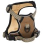 vidaXL Hundegeschirr Reflektierend Verstellbar Braun L vidaXL Hundegeschirr Reflektierend Verstellbar Braun L