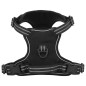 vidaXL Hundegeschirr mit Leine & Halsband Verstellbar Schwarz M vidaXL Hundegeschirr mit Leine & Halsband Verstellbar Schwarz M