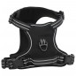 vidaXL Hundegeschirr mit Leine & Halsband Verstellbar Schwarz M vidaXL Hundegeschirr mit Leine & Halsband Verstellbar Schwarz M