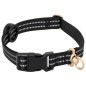 vidaXL Hundegeschirr mit Leine & Halsband Verstellbar Schwarz M vidaXL Hundegeschirr mit Leine & Halsband Verstellbar Schwarz M