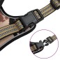 vidaXL Hundegeschirr mit Leine & Halsband Verstellbar Camouflage L vidaXL Hundegeschirr mit Leine & Halsband Verstellbar Camouflage L