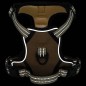 vidaXL Hundegeschirr mit Leine & Halsband Verstellbar Braun M vidaXL Hundegeschirr mit Leine & Halsband Verstellbar Braun M