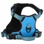 vidaXL Hundegeschirr mit Leine & Halsband Verstellbar Blau L vidaXL Hundegeschirr mit Leine & Halsband Verstellbar Blau L
