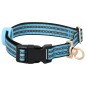vidaXL Hundegeschirr mit Leine & Halsband Verstellbar Blau L vidaXL Hundegeschirr mit Leine & Halsband Verstellbar Blau L
