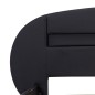 Bettgestell mit LED Schwarz Kunstleder 180x200 cm Bettgestell mit LED Schwarz Kunstleder 180x200 cm