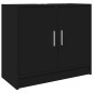 vidaXL Waschbeckenunterschrank Schwarz 63x29x55 cm Holzwerkstoff vidaXL Waschbeckenunterschrank Schwarz 63x29x55 cm Holzwerkstoff