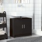 vidaXL Waschbeckenunterschrank Schwarz 63x29x55 cm Holzwerkstoff vidaXL Waschbeckenunterschrank Schwarz 63x29x55 cm Holzwerkstoff
