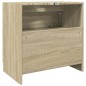 vidaXL Waschbeckenunterschrank Sonoma-Eiche 59x37x59 cm Holzwerkstoff vidaXL Waschbeckenunterschrank Sonoma-Eiche 59x37x59 cm Holzwerkstoff