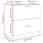 vidaXL Waschbeckenunterschrank Sonoma-Eiche 59x37x59 cm Holzwerkstoff vidaXL Waschbeckenunterschrank Sonoma-Eiche 59x37x59 cm Holzwerkstoff