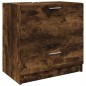 vidaXL Waschbeckenunterschrank Räuchereiche 59x37x59 cm Holzwerkstoff vidaXL Waschbeckenunterschrank Räuchereiche 59x37x59 cm Holzwerkstoff