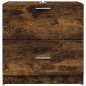vidaXL Waschbeckenunterschrank Räuchereiche 59x37x59 cm Holzwerkstoff vidaXL Waschbeckenunterschrank Räuchereiche 59x37x59 cm Holzwerkstoff