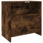 vidaXL Waschbeckenunterschrank Räuchereiche 59x37x59 cm Holzwerkstoff vidaXL Waschbeckenunterschrank Räuchereiche 59x37x59 cm Holzwerkstoff
