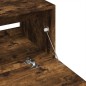 vidaXL Waschbeckenunterschrank Räuchereiche 59x37x59 cm Holzwerkstoff vidaXL Waschbeckenunterschrank Räuchereiche 59x37x59 cm Holzwerkstoff