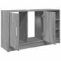 vidaXL Waschbeckenunterschrank Grau Sonoma 90x29x55 cm Holzwerkstoff vidaXL Waschbeckenunterschrank Grau Sonoma 90x29x55 cm Holzwerkstoff