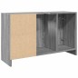 vidaXL Waschbeckenunterschrank Grau Sonoma 90x29x55 cm Holzwerkstoff vidaXL Waschbeckenunterschrank Grau Sonoma 90x29x55 cm Holzwerkstoff