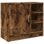 vidaXL Waschbeckenschrank Räuchereiche 63x29x55 cm Holzwerkstoff vidaXL Waschbeckenschrank Räuchereiche 63x29x55 cm Holzwerkstoff