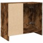 vidaXL Waschbeckenschrank Räuchereiche 63x29x55 cm Holzwerkstoff vidaXL Waschbeckenschrank Räuchereiche 63x29x55 cm Holzwerkstoff