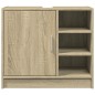 vidaXL Waschbeckenunterschrank Sonoma-Eiche 63x29x55 cm Holzwerkstoff vidaXL Waschbeckenunterschrank Sonoma-Eiche 63x29x55 cm Holzwerkstoff
