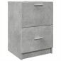 vidaXL Waschbeckenunterschrank Betongrau 40x37x59 cm Holzwerkstoff vidaXL Waschbeckenunterschrank Betongrau 40x37x59 cm Holzwerkstoff