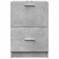 vidaXL Waschbeckenunterschrank Betongrau 40x37x59 cm Holzwerkstoff vidaXL Waschbeckenunterschrank Betongrau 40x37x59 cm Holzwerkstoff