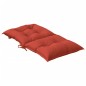 vidaXL Niedriglehner-Auflagen 2 Stk. Melange Rot 100x50x7 cm Stoff vidaXL Niedriglehner-Auflagen 2 Stk. Melange Rot 100x50x7 cm Stoff