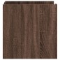vidaXL Nachttisch Braun Eichen-Optik 45x50x50 cm Holzwerkstoff vidaXL Nachttisch Braun Eichen-Optik 45x50x50 cm Holzwerkstoff