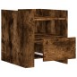 vidaXL Nachttisch Räuchereiche 45x50x50 cm Holzwerkstoff vidaXL Nachttisch Räuchereiche 45x50x50 cm Holzwerkstoff